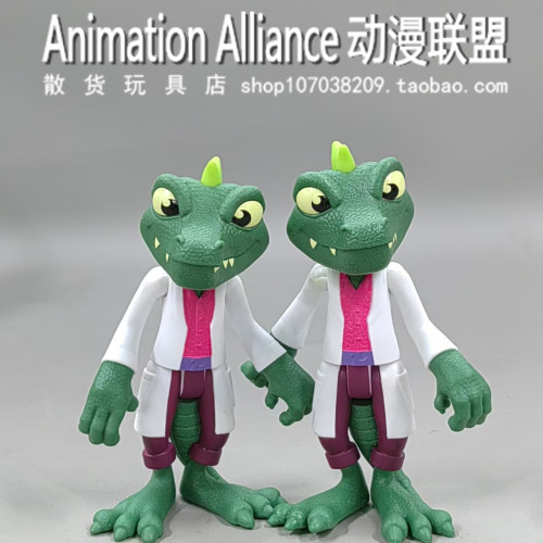 正版散货   蜥蜴博士模型手办  关节可动人偶公仔 桌面摆件