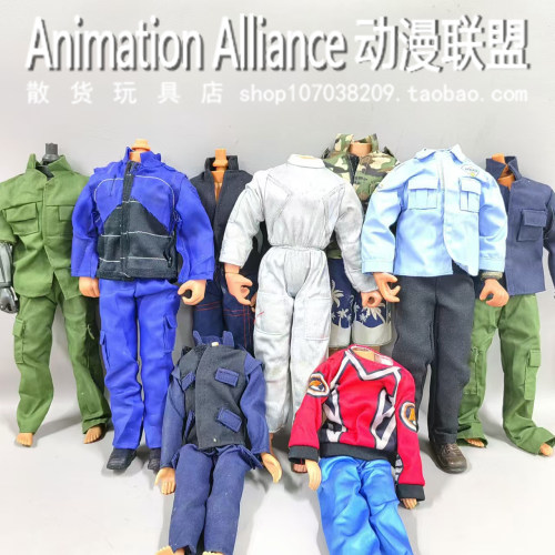 无头素体散货1比6现代兵人衣服
