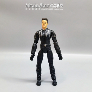 散货 电影版漫威系列 X战警周边 冰人 黑色战斗服款 关节可动人偶