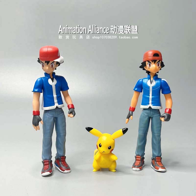 正版散货神奇宝贝精灵宝可梦口袋妖怪小智公仔扭蛋可动潮玩盲盒