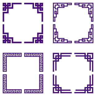 幼儿园小学中国风主题墙边框装饰学校教室黑板布置文化墙环创材料