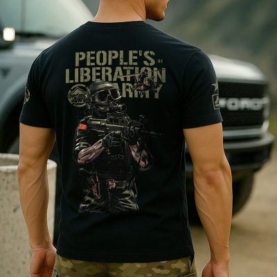 越野江湖八一军迷款短袖T恤