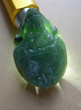 天然玉石A货挂饰缅甸龙龟吊坠