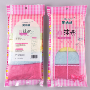 5件包邮芙纳丝加厚抹布百洁布吸水不掉毛厨房清洁布洗碗布擦桌布