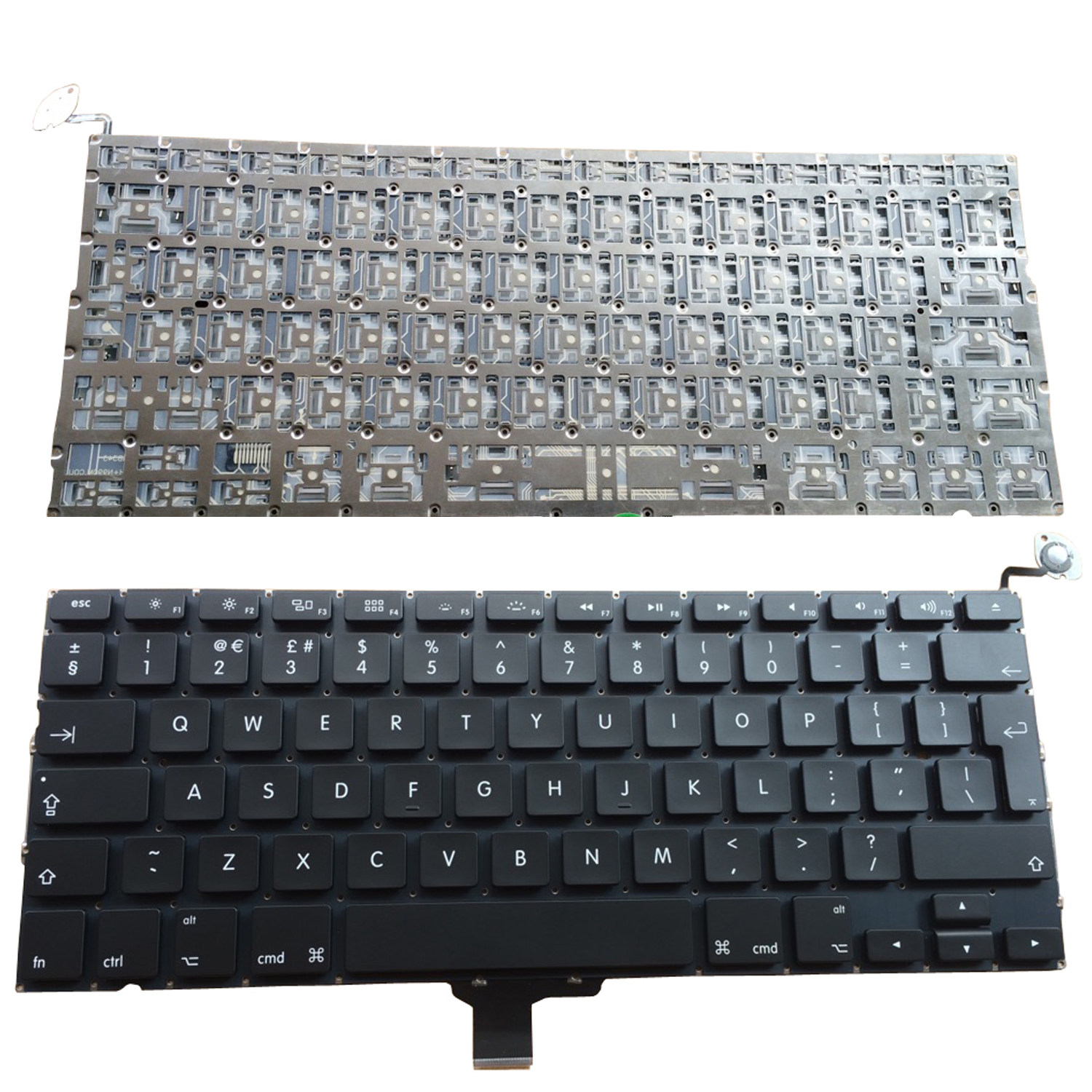 适用苹果 A1369 A1466 A1370 A1465 A1278 A1286 A1398 A1502键盘 - 实物图