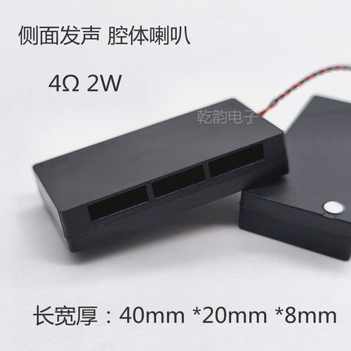 2040mm侧发声喇叭BOX音腔2瓦4欧