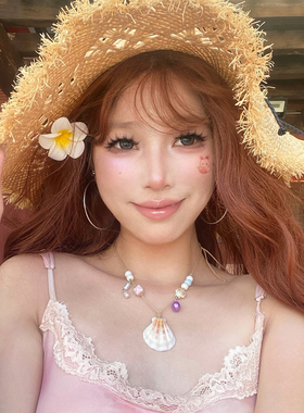 沙滩海边度假贝壳项链