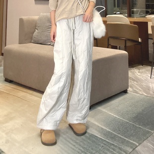 子女时尚 外穿羽绒裤 阔腿宽松裤 2025新款 洋气时髦轻奢高级感潮 爆款