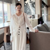 亚麻防晒衬衫 衣服夏日精致设计感上衣 女装 薄款 轻奢高级感2025新款