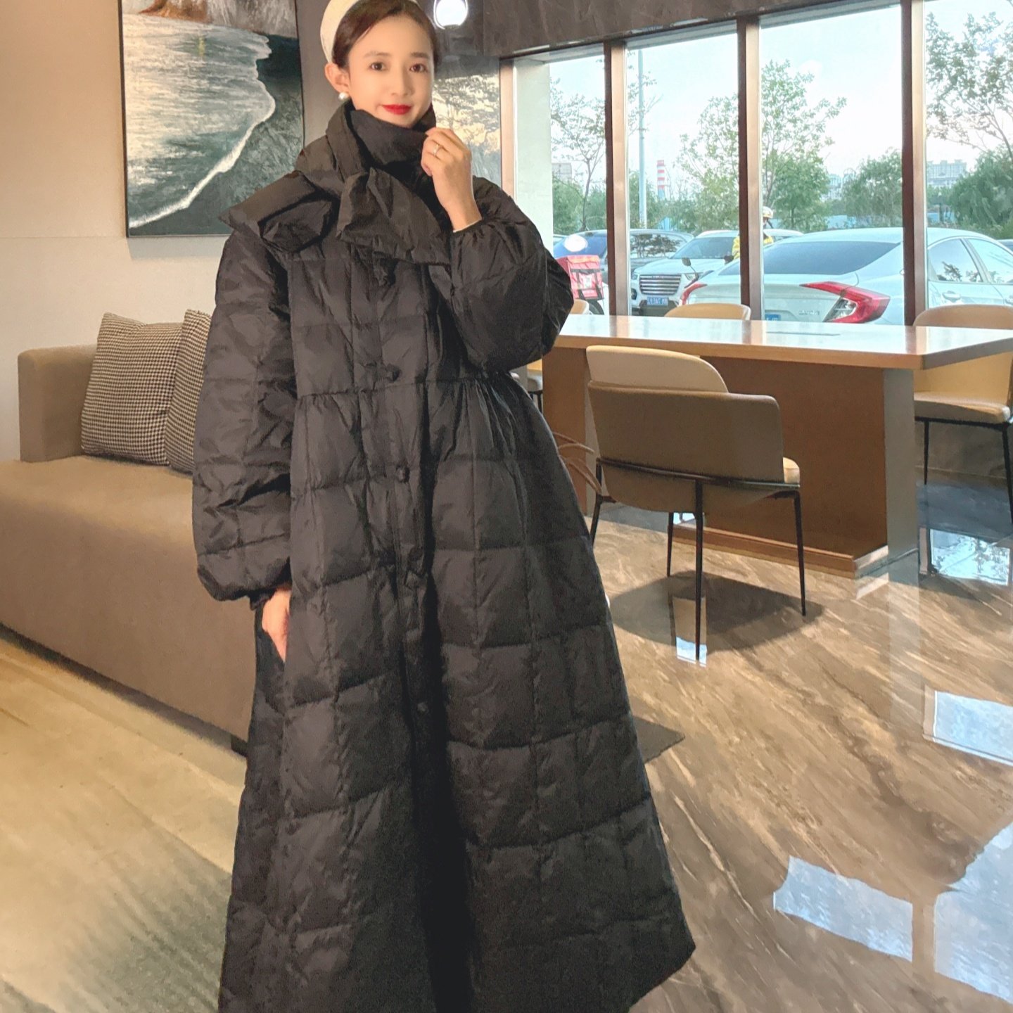 2025巨好看的羽绒服女款冬季长款