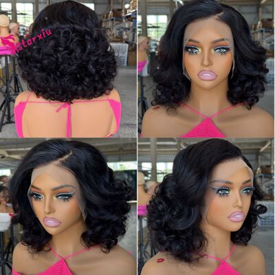 SDD Vietnam Hair Aaliyah Wavy  full frontal  Layered human