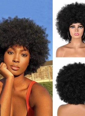 Human Hair 100% Afro Wig Original Brazilain High Quality
