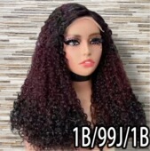 5x5前蕾丝假发真人发发套human hair pixie 跨境新款 curly wigs