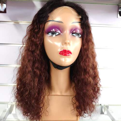 SDD 4*4Lace Closure Glueless Curly Wigs Brazilian human hair