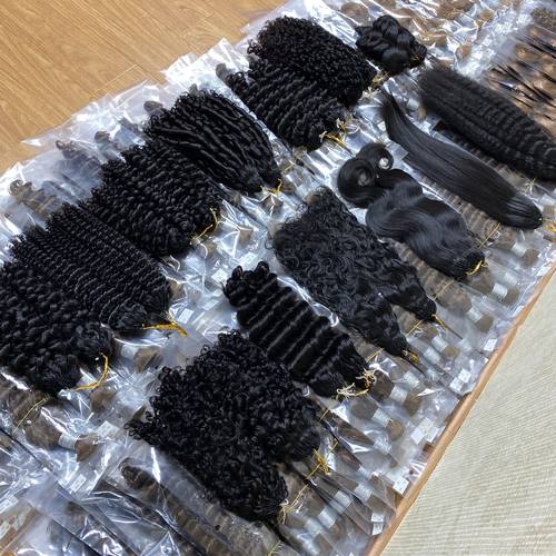 假发钩针CROCHET真人发直发片