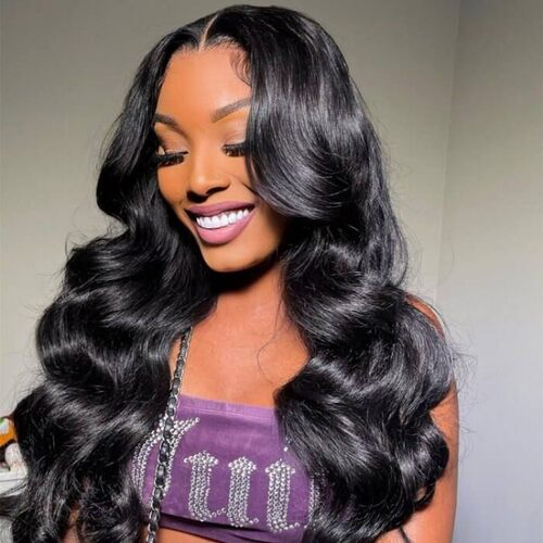 4x4BodyWaveLaceClosureWig