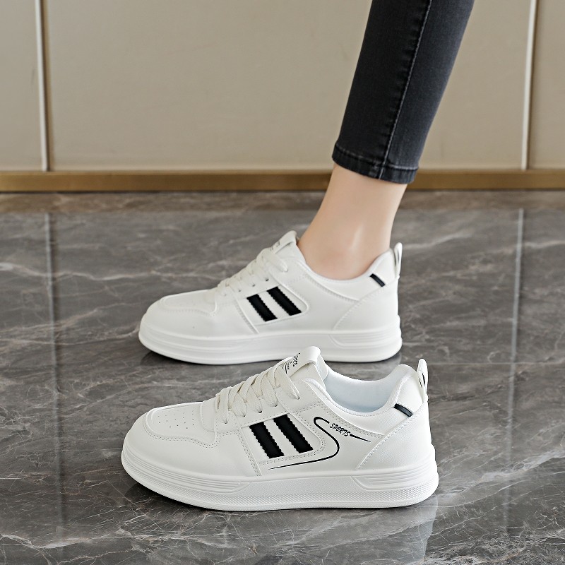 潮流爆款厚底通勤板鞋女百搭休闲运动鞋2026春季校园风轻便小白鞋,女鞋,休闲板鞋,淘宝优惠券,粉丝福利购,淘宝优惠卷