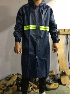 长装 雨衣 防雨防汛防水衣 披风 牛津布雨披一体 纽扣式 外卖防水装