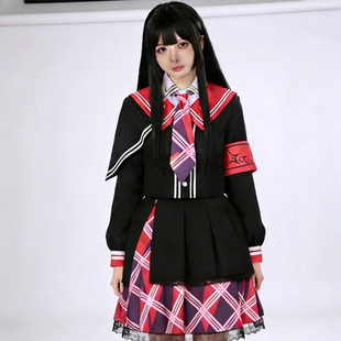 魔法少女的魔女审判二阶堂希罗cos 黑部奈叶香樱羽艾玛学院风C服