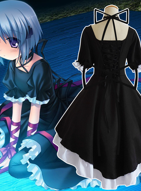 COSPLAY女装特价促销Rewrite cos服 洋装晚礼服 篝 cosplay服