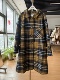 高级感格子毛呢大衣外套女通勤中长款 Lagogo拉谷谷冬季 新款