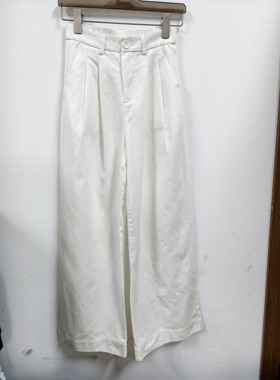 热2026年春季新款女士C2时尚阔腿长裤休闲裤F04W26101