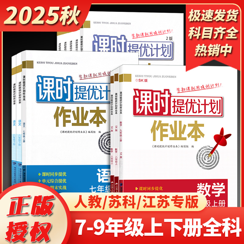 2025初中课时提优计划作业