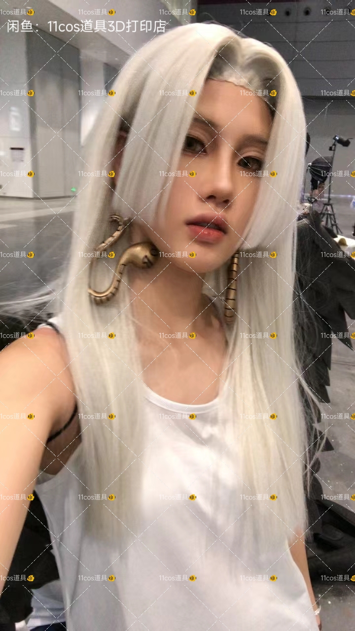 10cm款！大！还原！海贼王女帝耳环 超还原版本 波雅汉库克耳环