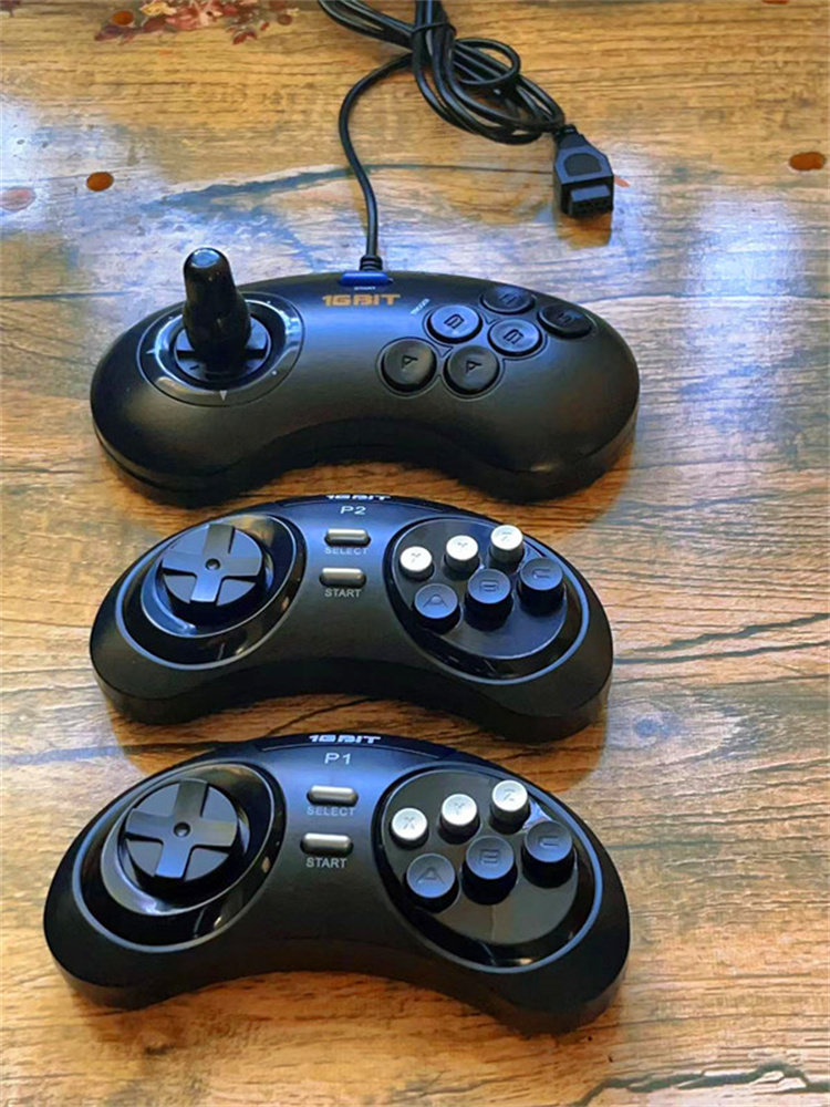 16位世嘉家用游戏机超高清支持4k电视插卡经典单机儿童游戏机