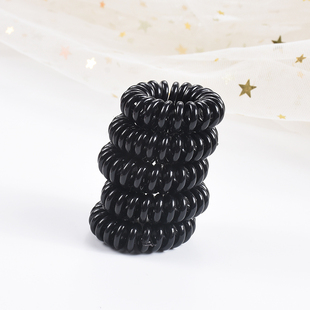 电话线发圈小号细韩版儿童发圈头绳不伤发公主捆头发的皮圈成人