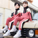 小学生校服运动会休闲幼儿园园服粉色英伦学院风儿童班服春秋套装