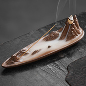 创意家用室内倒流香炉点香盘香托香座熏摆件香插线香熏香炉香沉香