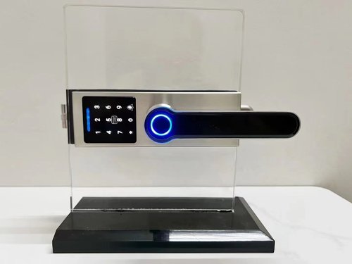 隔断智能锁高隔间免改孔替换