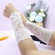 新款 子 小臂手腕15厘米遮瑕袖 蕾丝护腕女生镂空袖 套遮疤遮纹身假袖