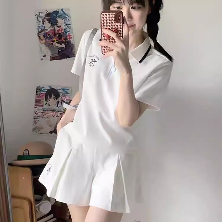 学院风JK休闲运动套装女