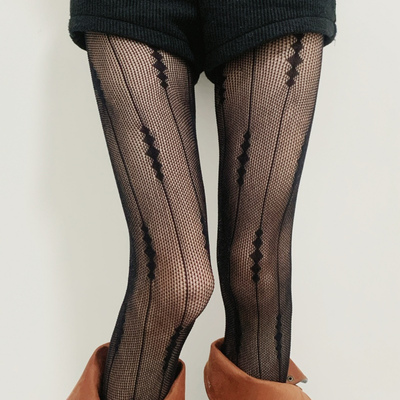 博主同款美式复古咖色丝袜