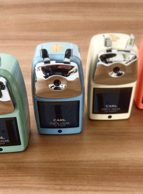 CARL咖路笔刨 Angel-5 Royal天使手摇铅笔刀 削笔器两档A5RY/A5PR