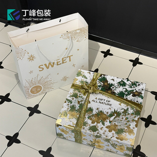 丁峰·太阳花手提袋 8-10斤装水果礼盒SWEET外袋 侧提竖版礼品袋