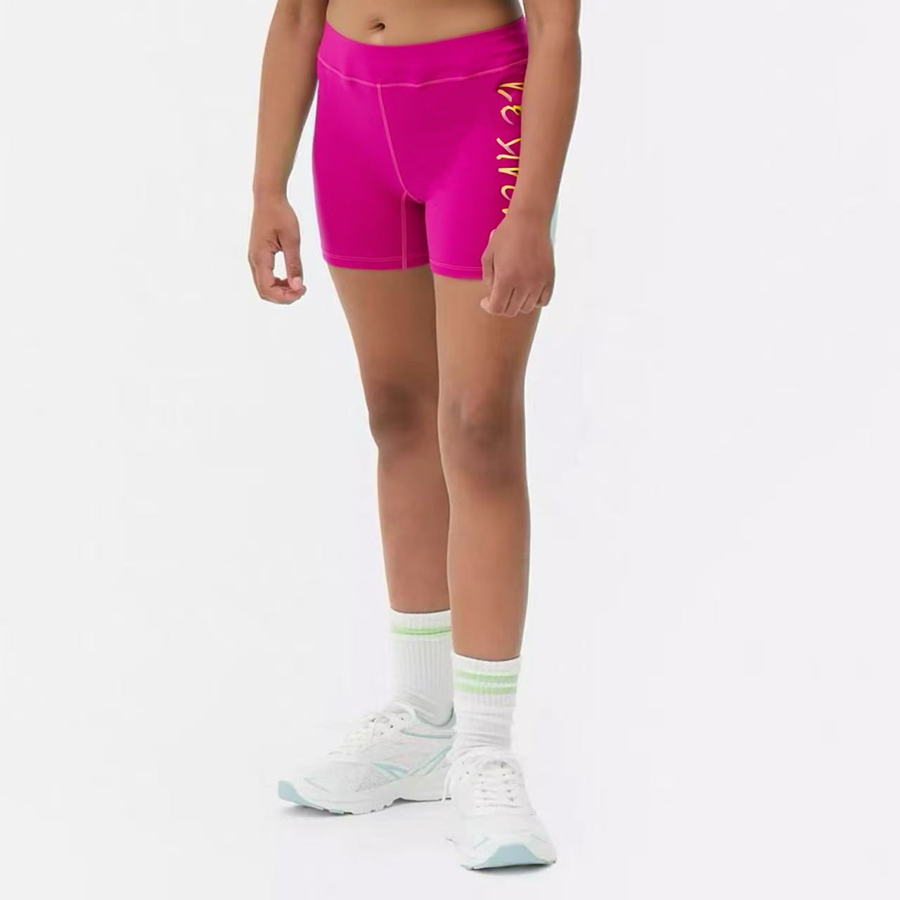 Amber外单欧美儿童运动瑜伽裤女童跑步护腰短裤可打底透气不闷热,运动/瑜伽/健身/球迷用品,瑜伽中/短裤,淘宝优惠券,粉丝福利购,淘宝优惠卷