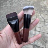 沧州迷你化妆刷无痕便携刷mini款 一字平头粉底刷不吃粉化妆工具