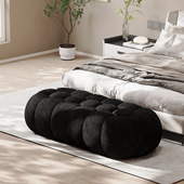 北欧网红卧室床尾凳长条凳床边凳极简衣帽间凳子客厅沙发凳脚踏凳