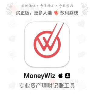 2024 数码 MoneyWiz 简单记账软件财务管理工具 荔枝 标准正版