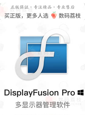 数码荔枝| DisplayFusion Pro[Win]多显示器管理 窗口任务栏定制