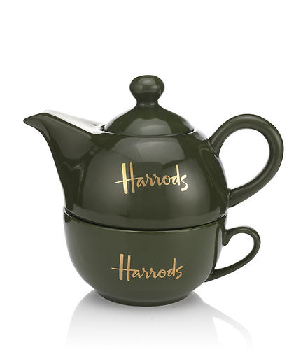 harrods英国咖啡杯陶瓷茶壶
