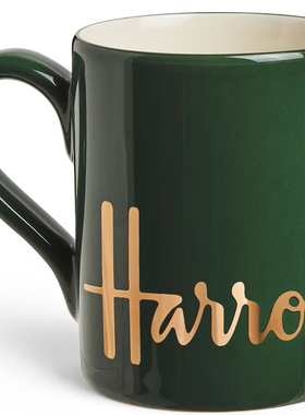 英国伦敦harrods陶瓷马克杯情侣骨瓷杯外贸北欧创意复古简约咖啡