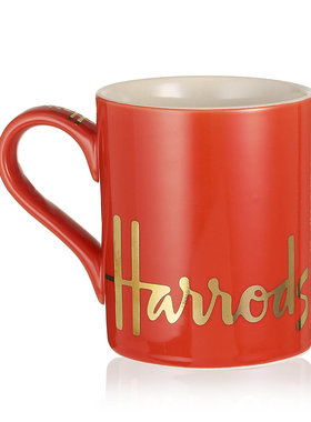 英式茶具出口harrods哈罗斯陶瓷杯马克杯情侣杯出口骨瓷杯创意杯