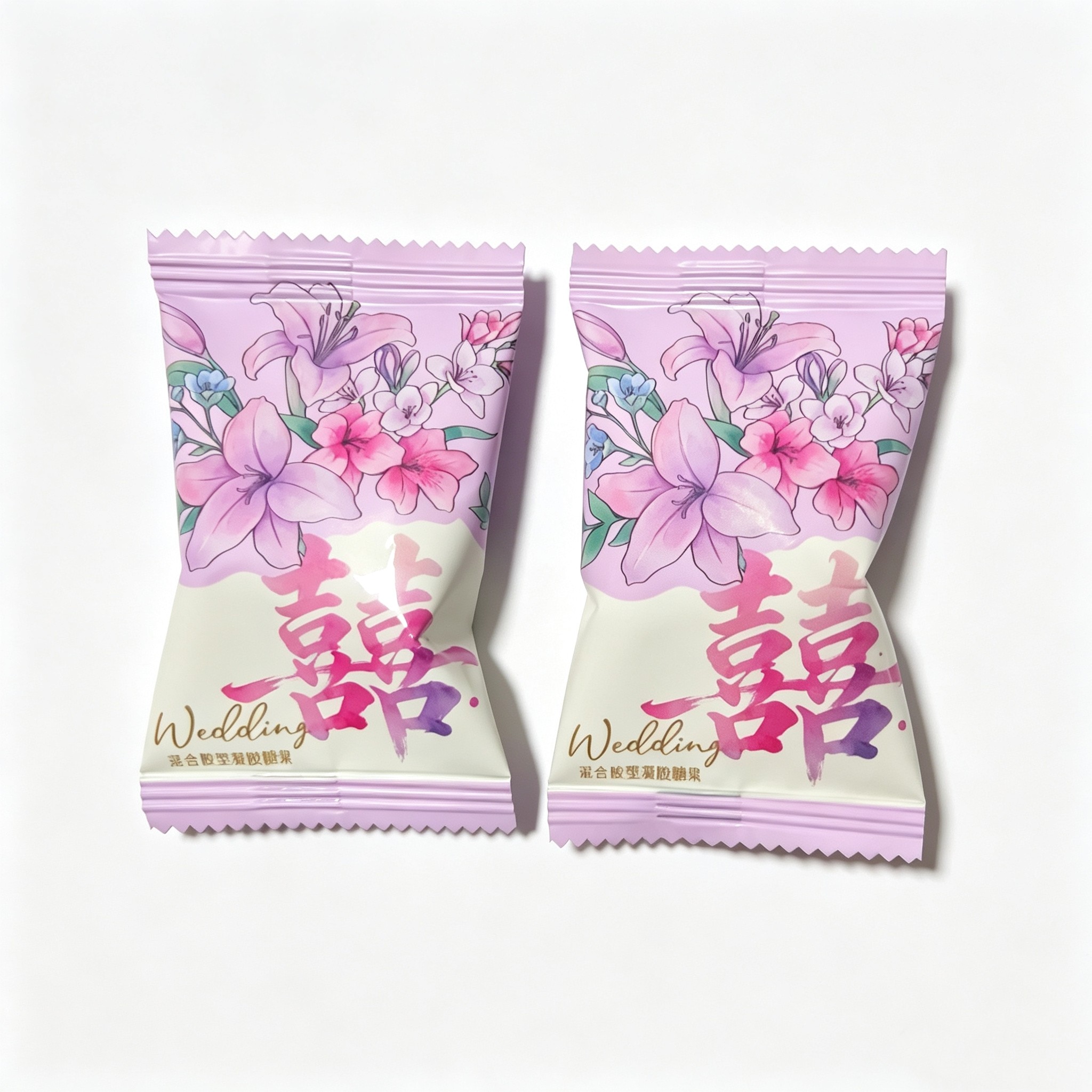 好亲家花开纳喜蔓越莓味软糖结婚喜糖休闲食品