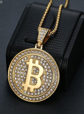 新款西海岸钛钢吊坠项链男不掉色