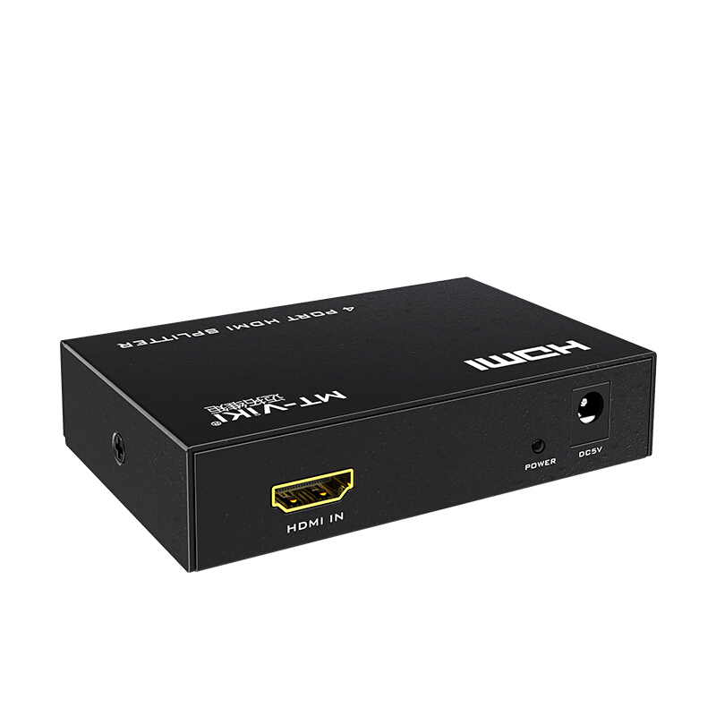 HDMI分配器一分四显示器分屏器高清视频1进4出一进四出MT-SP104M