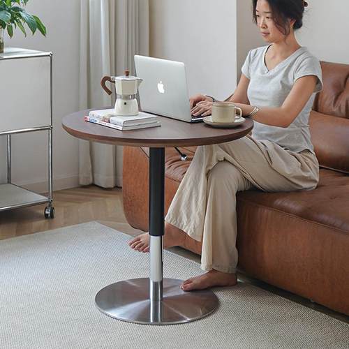 中古升降实木餐桌沙发边几茶几